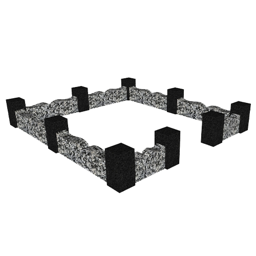 Цоколь гранитный С-37