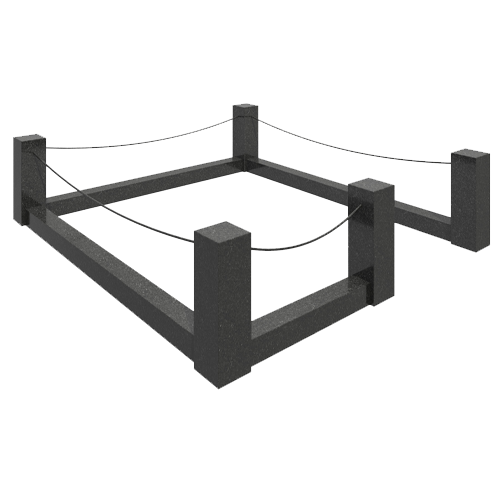 Цоколь гранитный С-6