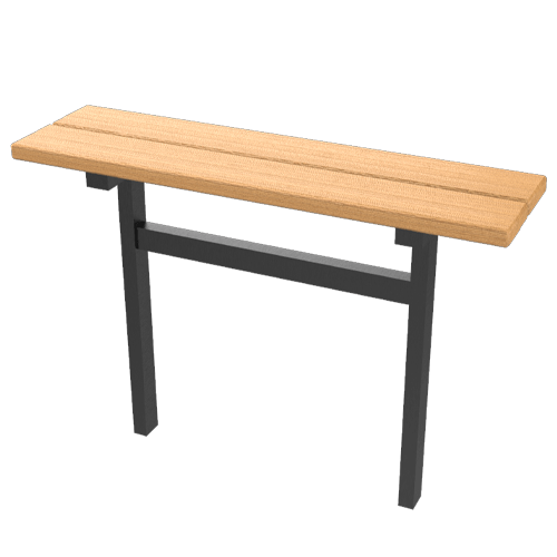 Лавка на кладбище без спинки «Спокойствие» (арт. КИ-3)